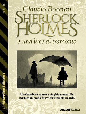 cover image of Sherlock Holmes e una luce al tramonto